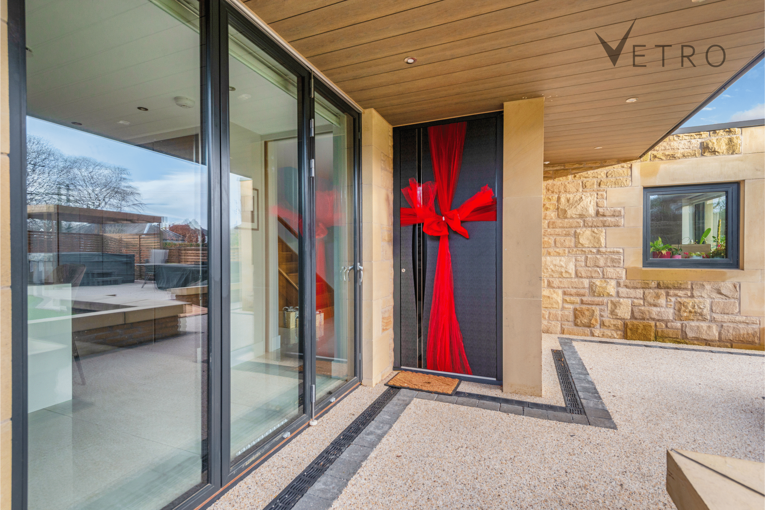 Modern Aluminium Finger print operated door