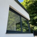 aluminium window juniper green