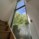 glass glazing juniper green