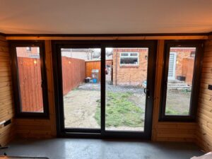 Liberton garden room glazing